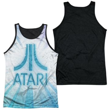 Atari Burst Logo Men's Black Back Tank Men's Black Back Tank Atari   