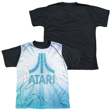 Atari Burst Logo - Youth Black Back T-Shirt (Ages 8-12) Youth Black Back T-Shirt (Ages 8-12) Atari   