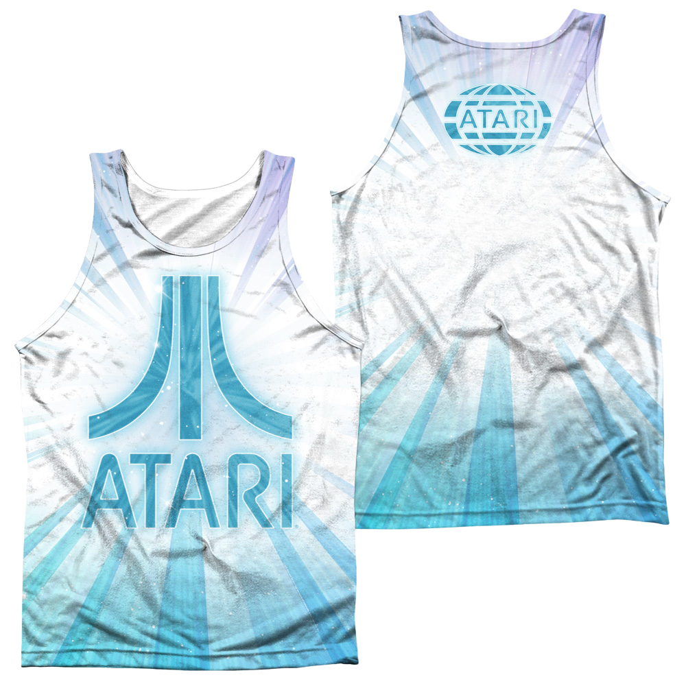 Atari Burst Logo Men's All Over Print Tank Men's All Over Print Tank Atari   