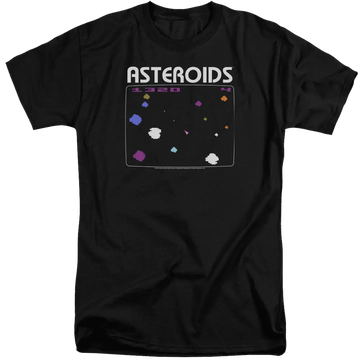 Atari Asteroids Screen - Men's Tall Fit T-Shirt Atari