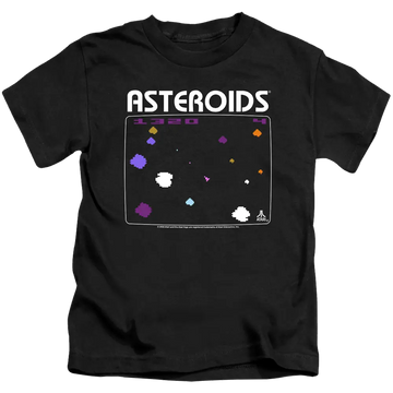 Atari Asteroids Screen - Kid's T-Shirt (Ages 4-7) Atari