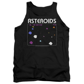 Atari Asteroids Screen Men's Tank Atari