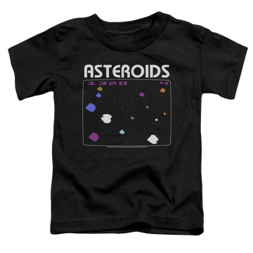 Atari Asteroids Screen - Toddler T-Shirt Atari