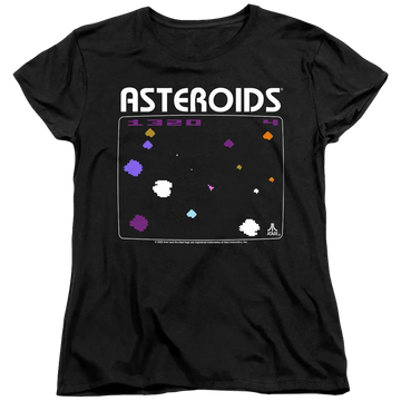Atari Asteroids Screen - Women's T-Shirt Atari
