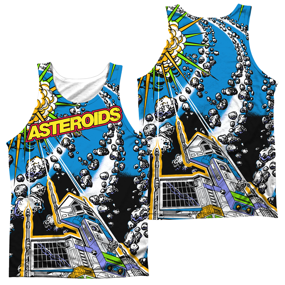 Atari Asteroids All Over Men's All Over Print Tank Men's All Over Print Tank Atari   