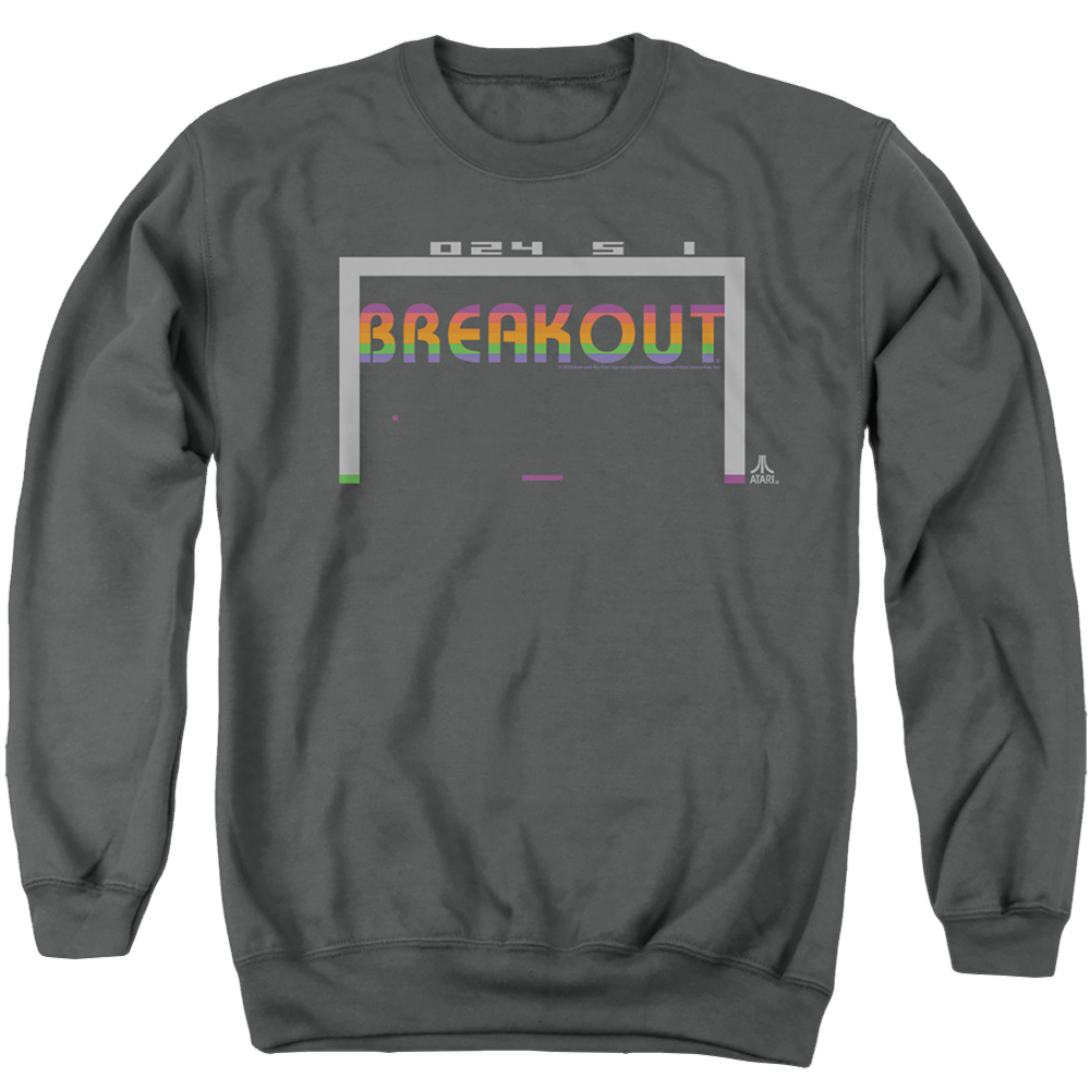 Atari Breakout 2600 - Men's Crewneck Sweatshirt Men's Crewneck Sweatshirt Atari   