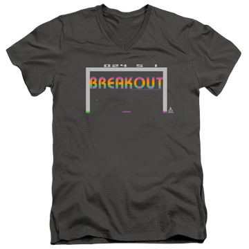 Atari Breakout 2600 - Men's V-Neck T-Shirt Men's V-Neck T-Shirt Atari   