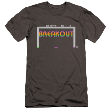 Atari Breakout 2600 - Men's Premium Slim Fit T-Shirt Men's Premium Slim Fit T-Shirt Atari   