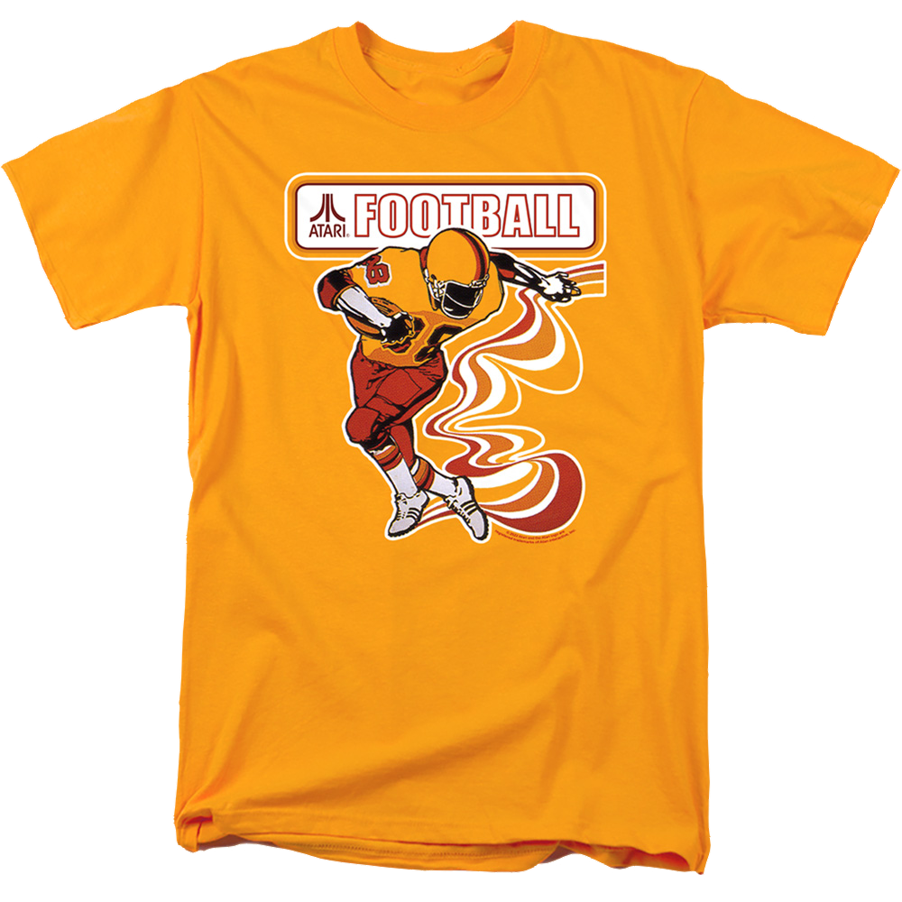Atari Football Player - Men's Regular Fit T-Shirt Men's Regular Fit T-Shirt Atari   