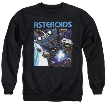 Atari 2600 Asteroids - Men's Crewneck Sweatshirt Atari