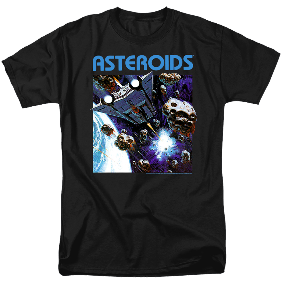 Atari 2600 Asteroids - Men's Regular Fit T-Shirt Men's Regular Fit T-Shirt Atari   