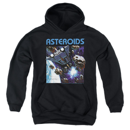 Atari 2600 Asteroids Youth Pull-Over Hoodie Youth Hoodie (Ages 8-12) Atari   