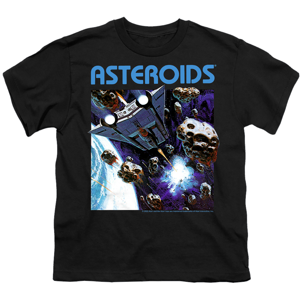 Atari 2600 Asteroids - Youth T-Shirt Youth T-Shirt (Ages 8-12) Atari   