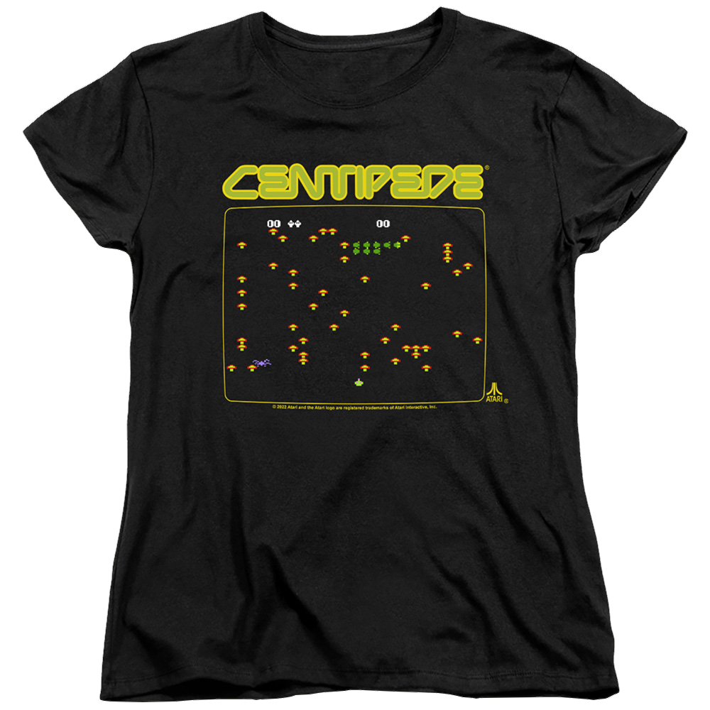 Atari Centipede Screen - Women's T-Shirt Women's T-Shirt Atari   