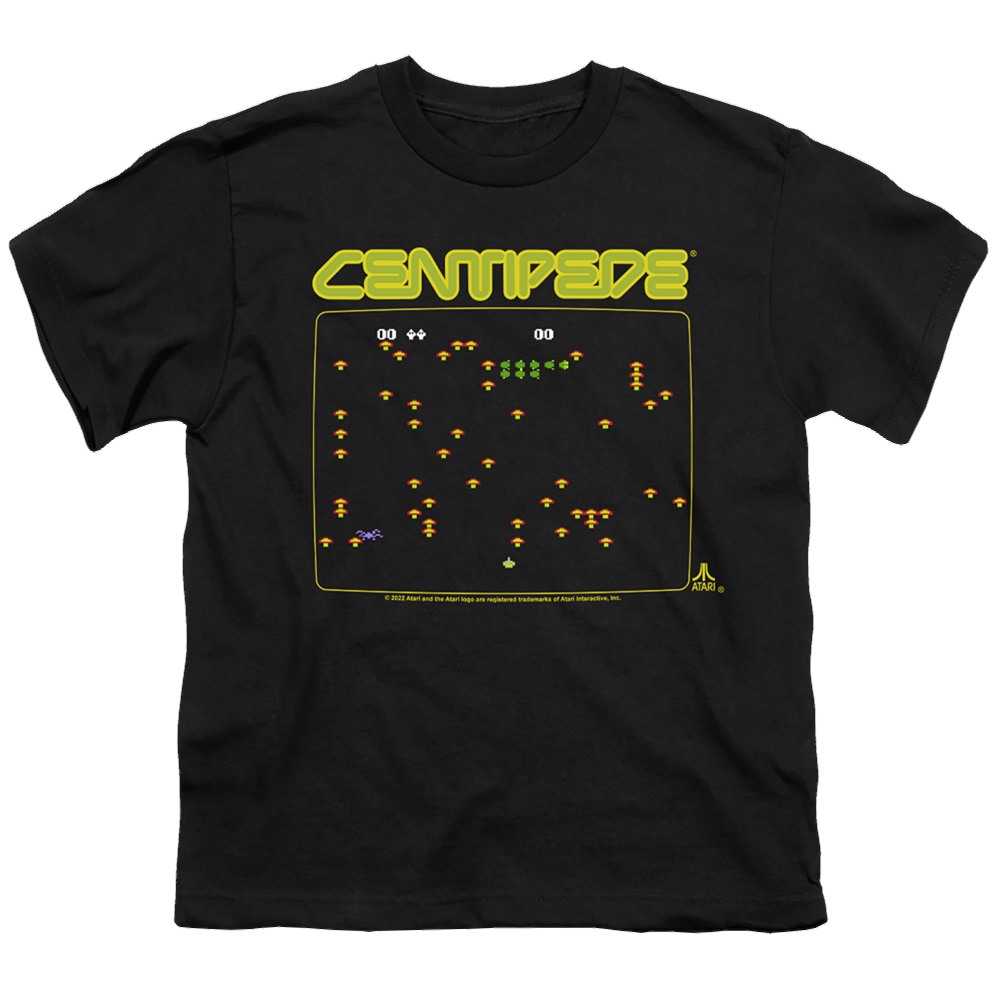 Atari Centipede Screen - Youth T-Shirt Youth T-Shirt (Ages 8-12) Atari   