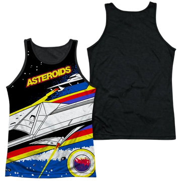 Atari Asteroids Arcade men's black back tank