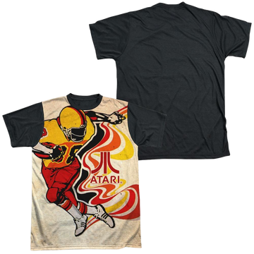 Atari Football - Men's Black Back T-Shirt Men's Black Back T-Shirt Atari   