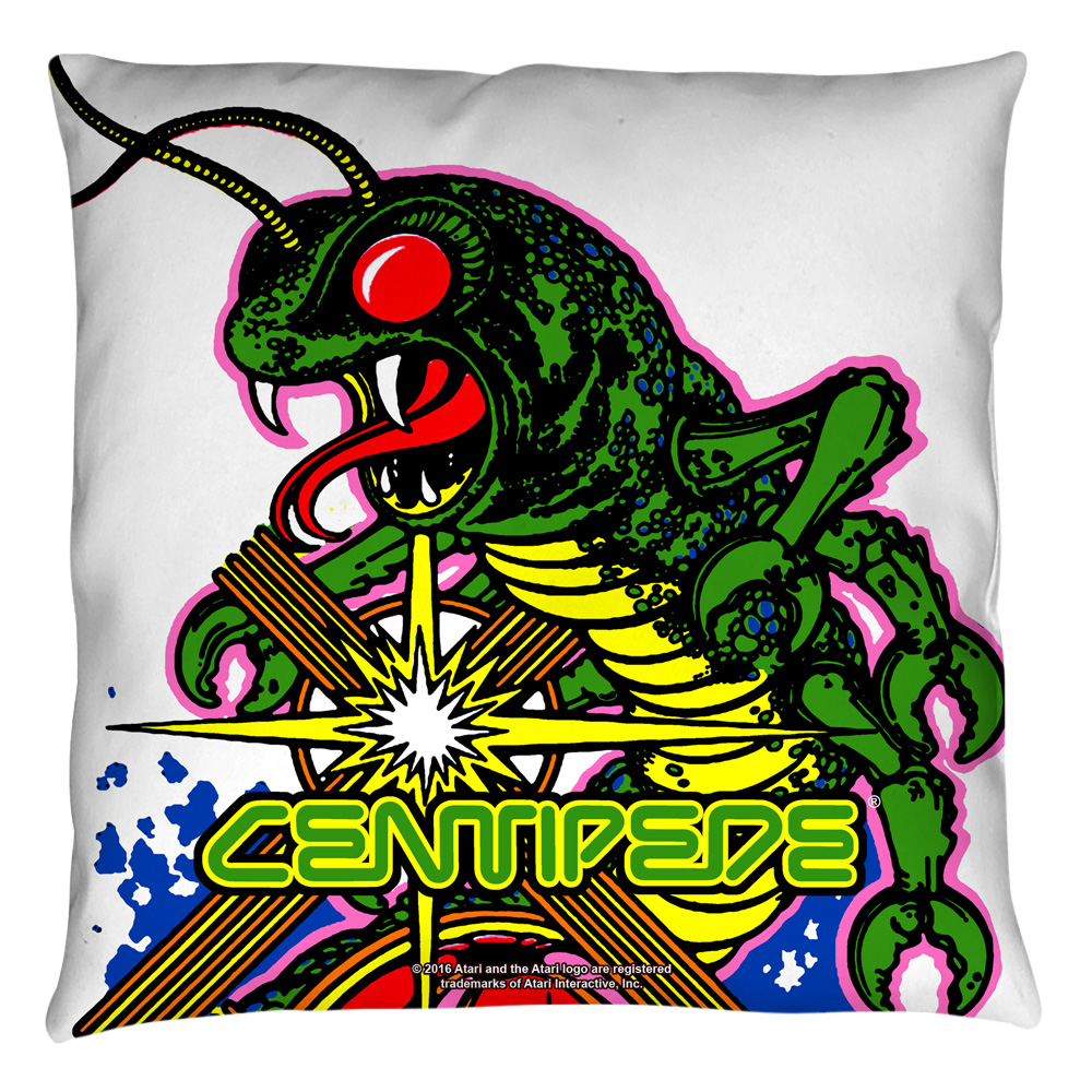 Atari Centipede Throw Pillow Throw Pillows Atari   