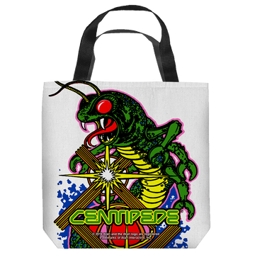 Atari Centipede - Tote Bag Tote Bags Atari   