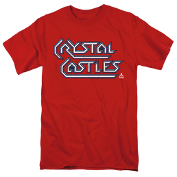 Atari Crystal Castles Logo - Men's Regular Fit T-Shirt Men's Regular Fit T-Shirt Atari   