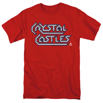 Atari Crystal Castles Logo - Men's Regular Fit T-Shirt Men's Regular Fit T-Shirt Atari   