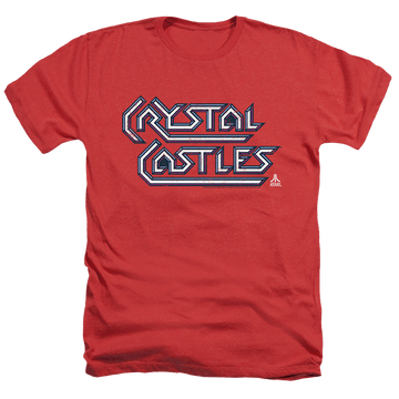Atari Crystal Castles Logo - Men's Heather T-Shirt Men's Heather T-Shirt Atari   
