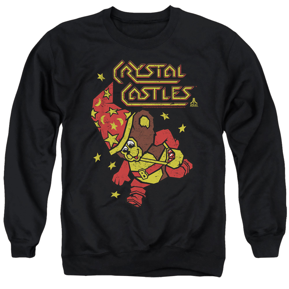 Atari Crystal Bear - Men's Crewneck Sweatshirt Men's Crewneck Sweatshirt Atari   