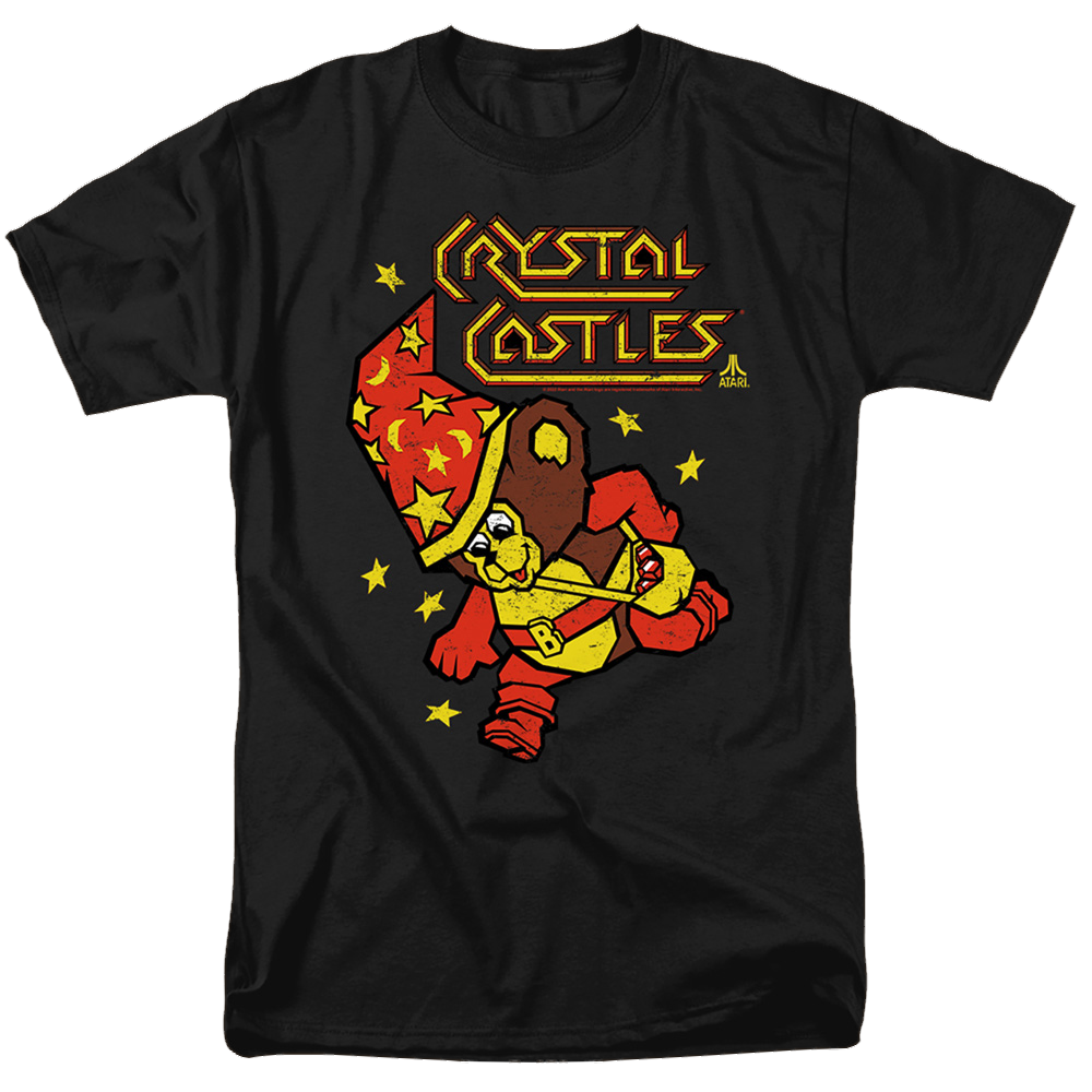 Atari Crystal Bear - Men's Regular Fit T-Shirt Men's Regular Fit T-Shirt Atari   