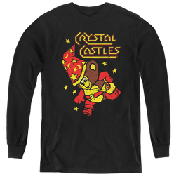 Atari Crystal Bear - Youth Long Sleeve T-Shirt Youth Long Sleeve T-Shirt Atari   