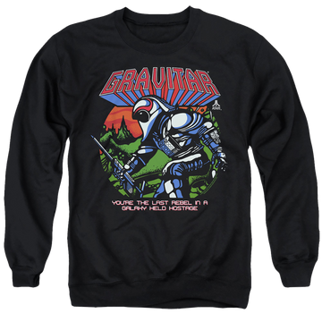 Atari Last Rebel - Men's Crewneck Sweatshirt Men's Crewneck Sweatshirt Atari   