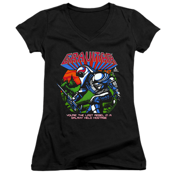 Atari Last Rebel - Juniors V-Neck T-Shirt Juniors V-Neck T-Shirt Atari   