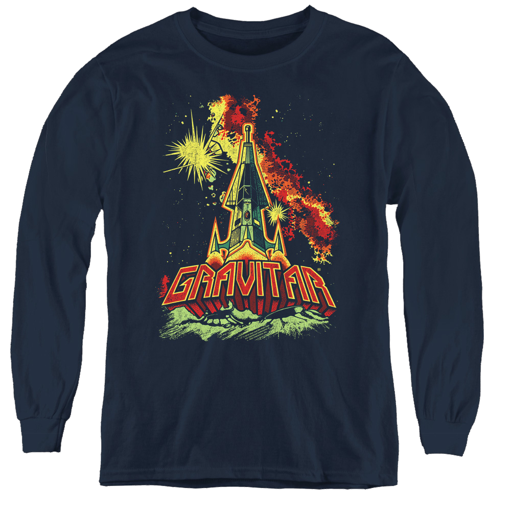Atari Blast Off - Youth Long Sleeve T-Shirt Youth Long Sleeve T-Shirt Atari   