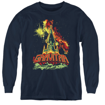 Atari Blast Off - Youth Long Sleeve T-Shirt Youth Long Sleeve T-Shirt Atari   