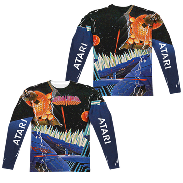 Atari Gravitar Men's All-Over Print T-Shirt Men's All-Over Print Long Sleeve Atari   