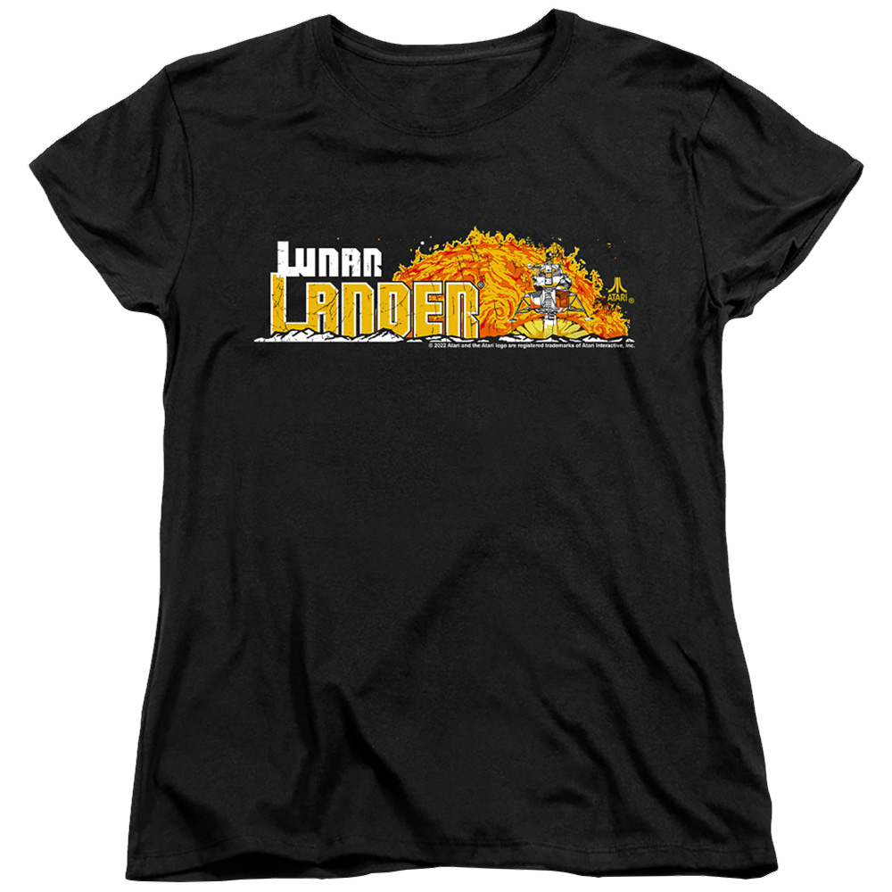 Atari Lunar Marquee - Women's T-Shirt Women's T-Shirt Atari   