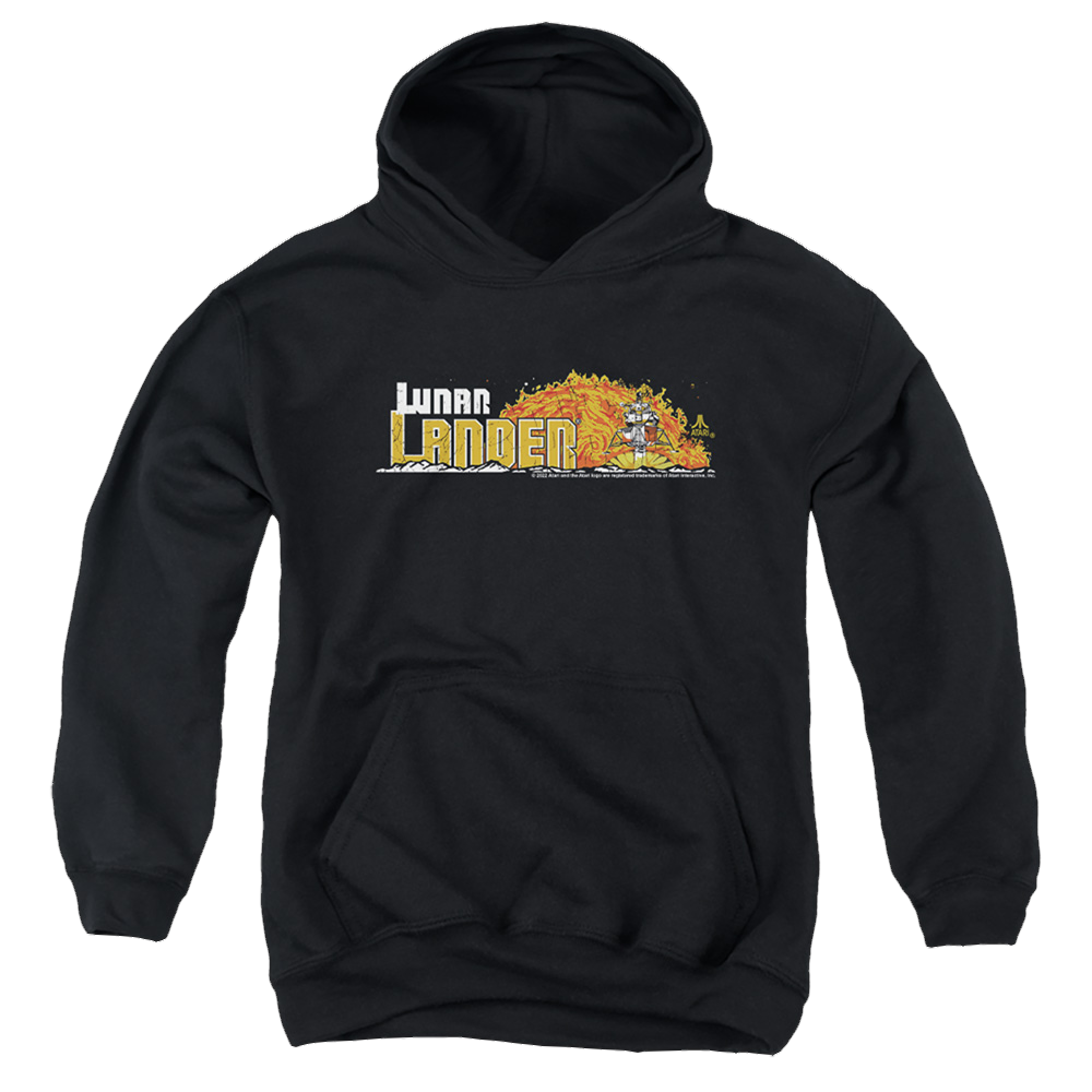 Atari Lunar Marquee Youth Pull-Over Hoodie Youth Hoodie (Ages 8-12) Atari   