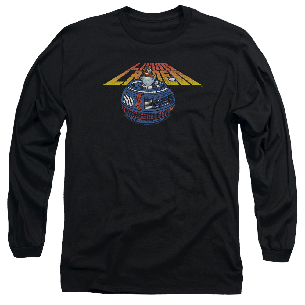 Atari Lunar Globe - Men's Long Sleeve T-Shirt Men's Long Sleeve T-Shirt Atari   