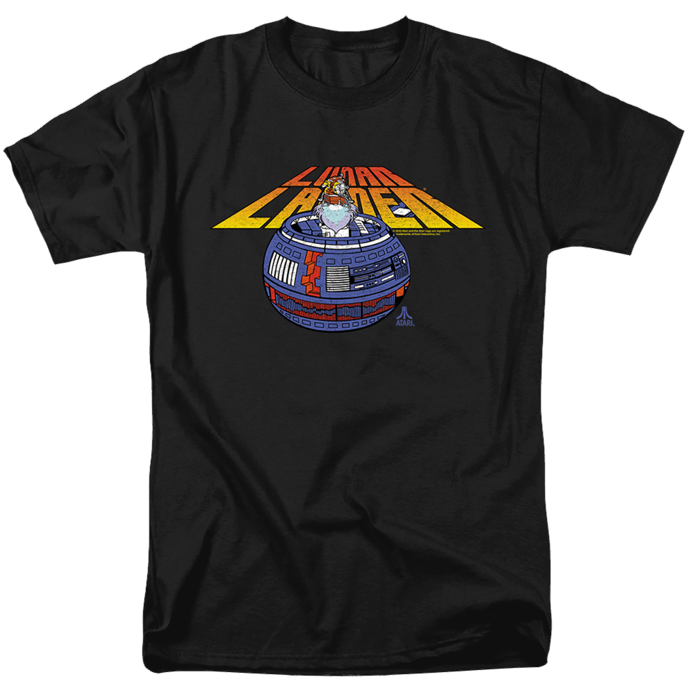 Atari Lunar Globe - Men's Regular Fit T-Shirt Men's Regular Fit T-Shirt Atari   