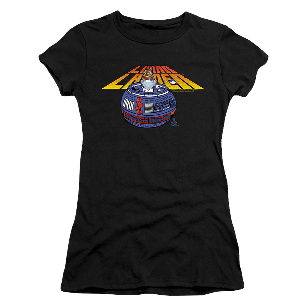 Atari Lunar Globe - Juniors T-Shirt Juniors T-Shirt Atari   