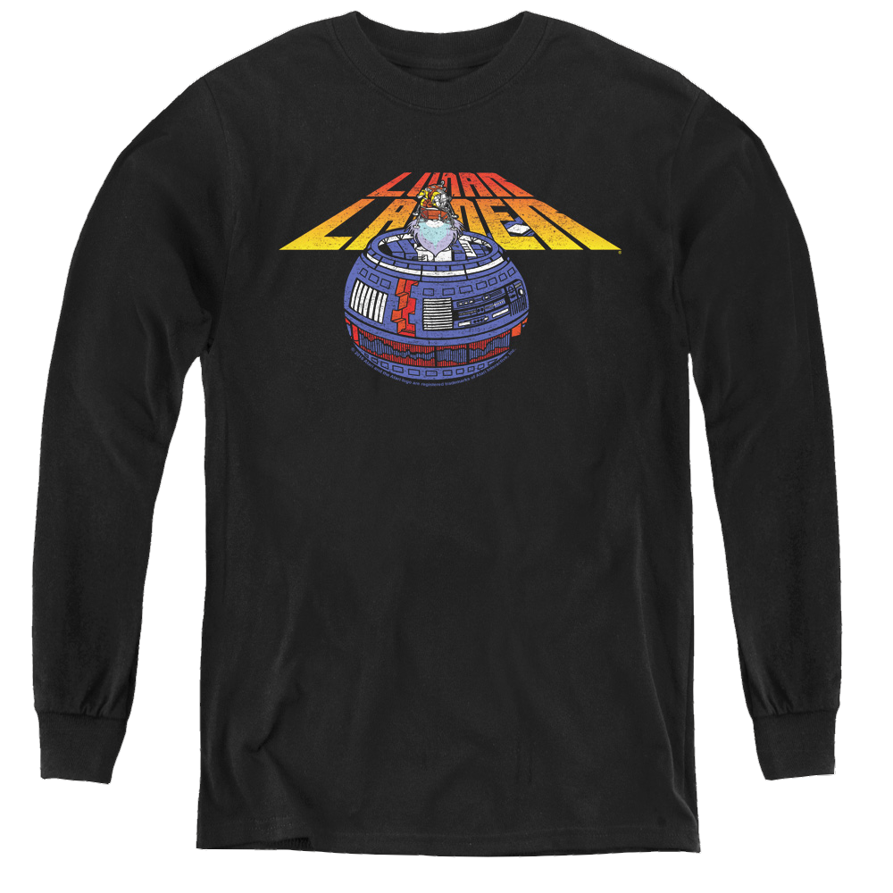 Atari Lunar Globe - Youth Long Sleeve T-Shirt Youth Long Sleeve T-Shirt Atari   