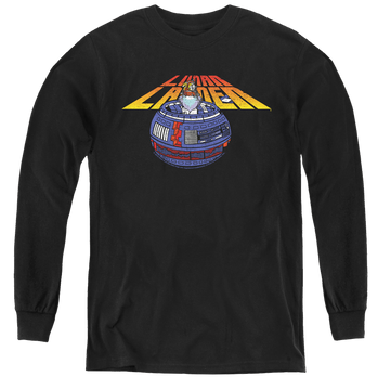 Atari Lunar Globe - Youth Long Sleeve T-Shirt Youth Long Sleeve T-Shirt Atari   