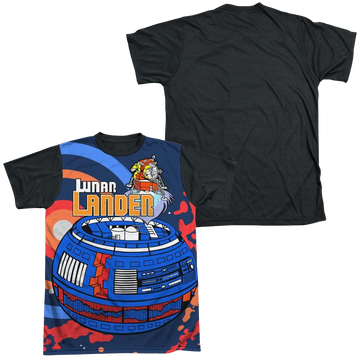 Atari Lunar Landing - Men's Black Back T-Shirt Men's Black Back T-Shirt Atari   