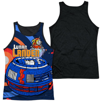 Atari Lunar Landing Men's Black Back Tank Men's Black Back Tank Atari   