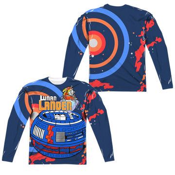 Atari Lunar Landing men's all-over print long sleeve