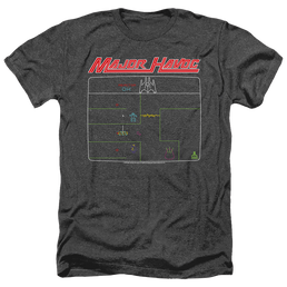 Atari Major Havoc Screen - Men's Heather T-Shirt Men's Heather T-Shirt Atari   