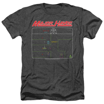 Atari Major Havoc Screen - Men's Heather T-Shirt Men's Heather T-Shirt Atari   