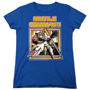 Atari Missle Commander - Women's T-Shirt Women's T-Shirt Atari   