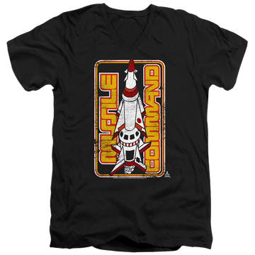 Atari Missile - Men's V-Neck T-Shirt Men's V-Neck T-Shirt Atari   
