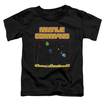 Atari Missle Screen - Toddler T-Shirt Toddler T-Shirt Atari   
