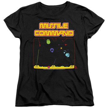 Atari Missle Screen - Women's T-Shirt Women's T-Shirt Atari   